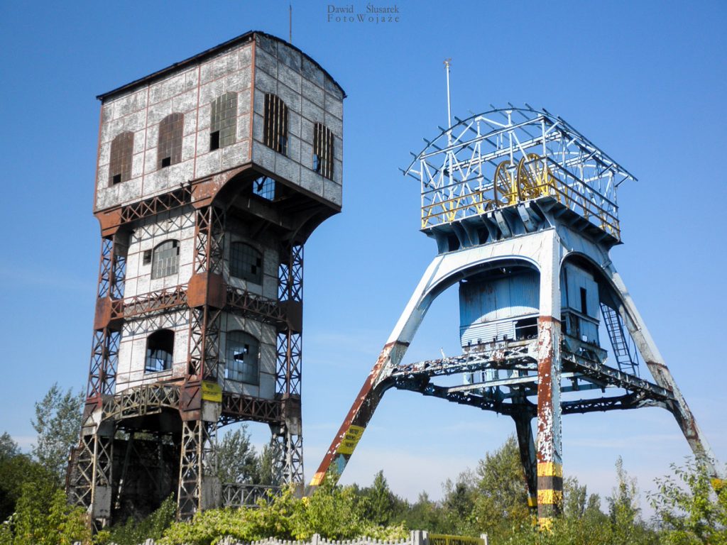 wieże kopalni polska