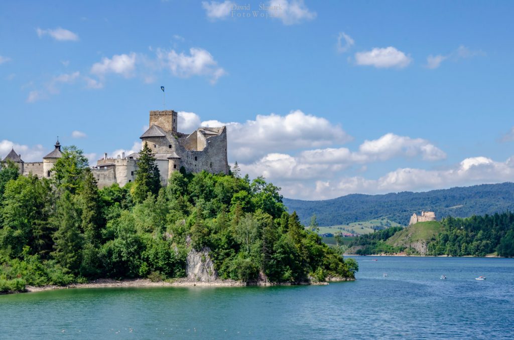 jezioro czorsztyńskie - zamek niedzica